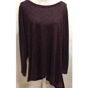 Lane Bryant Asymmetrical Sweater Plus Size 22 / 24
